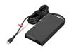 Lenovo ThinkPad Mobile Workstation 180W USB-C GaN Slim AC Adapter-US