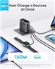 Anker Charger 140W USB C / USB A Charger, 4-Port GaN w/ Cable