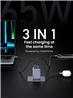 UGREEN Charger Nexode Pro GaN 65W USB C / A Charger, 3-Ports