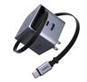 UGREEN Charger Nexode GaN 45W USB C / A Charger, 2 Ports Retractable