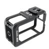 TELESIN Cadre de cage à lapin en métal pour DJI OSMO ACTION 4 & 3 | Lé