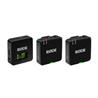 RODE Wireless GO (Gen 3) Compact Wireless Microphone System, Black
