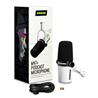 SHURE MV7+ XLR/USB Microphone, White