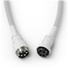 Glorious Coiled Keyboard Cable - Ghost White (GLO-KB-ACC-CBL-COIL-GWHT)