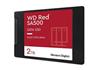 WD Rouge SA500 2TB SATAIII Lecture : 560 Mo/s; Écriture : 530 Mo/s SSD