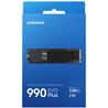 SAMSUNG 990 Evo Plus  2TB M.2 NVMe PCIe 4.0  Solid State Drive(Open Box)