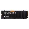 Disque SSD WD_BLACK SN850X 4 To avec dissipateur thermique PCIe Gen4 NVMe M.2