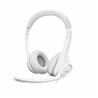 Logitech H390 Stereo Headset - Noise-Canceling Mic - Off White