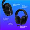 LOGITECH G321 LIGHTSPEED Wireless Bluetooth Gaming Headset - Black