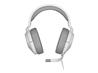 Corsair HS55 Stereo Gaming Headset - Wired White