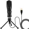 YANMAI Q3B Gaming Microphone With Foldable Tripod Stand, Black