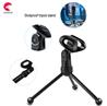 YANMAI Q3B Gaming Microphone With Foldable Tripod Stand, Black