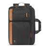 SAC À DOS / SERVIETTE D'ORDINATEUR PORTABLE HYBRIDE SOLO DUANE 15,6 POUCES - NOIR / BEIGE