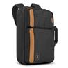 SAC À DOS / SERVIETTE D'ORDINATEUR PORTABLE HYBRIDE SOLO DUANE 15,6 POUCES - NOIR / BEIGE