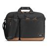 SAC À DOS / SERVIETTE D'ORDINATEUR PORTABLE HYBRIDE SOLO DUANE 15,6 POUCES - NOIR / BEIGE