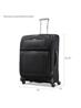 SAMSONITE MERIDIAN NXT Valise 25 pouces, Noire