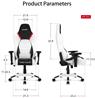 AKRacing (Arctica Series) - Chaise de jeu blanc/noir