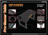 Bureau de jeu DragonWar RGB