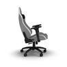 CORSAIR TC200 Fabric Gaming Chair - Standard Fit, Light Grey / White