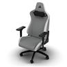 CORSAIR TC200 Fabric Gaming Chair - Standard Fit, Light Grey / White
