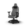 CORSAIR TC200 Fabric Gaming Chair - Standard Fit, Light Grey / White