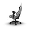 CORSAIR TC200 Fabric Gaming Chair - Standard Fit, Light Grey / White