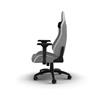 CORSAIR TC200 Fabric Gaming Chair - Standard Fit, Light Grey / White