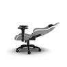 CORSAIR TC200 Fabric Gaming Chair - Standard Fit, Light Grey / White