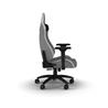 CORSAIR TC200 Fabric Gaming Chair - Standard Fit, Light Grey / White