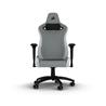 CORSAIR TC200 Fabric Gaming Chair - Standard Fit, Light Grey / White