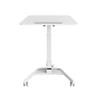 iCAN Height Adjustable Foldable and Portable Laptop Computer Desk Cart