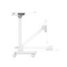 iCAN Height Adjustable Foldable and Portable Laptop Computer Desk Cart