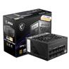 MSI MPG A1000G PCIe5, entièrement modulaire et compacte, Alimentation