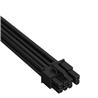 CORSAIR Premium Individually Sleeved DC Cable Pro Kit, Type 5 (Generation 5), Black