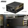 MSI MEG Ai1600T PCIE5, Fully Modular, 80+ Titanium, Power Supply