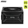 MSI MAG A1000GLS PCIE5, Fully Modular Compact, 80+ Gold, Power Supply