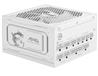 MSI Bloc d'alimentation 1000 W certifié 80 PLUS Gold ATX, Blanc