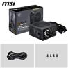 MSI 750W Bronze ATX Power Supply, Black(Open Box)