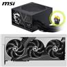 MSI 750W Bronze ATX Power Supply, Black(Open Box)