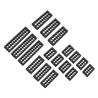 Corsair Premium Individually PSU Sleeved Cables, Cable Comb Kit, Type 4 (Generation 4), Black