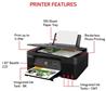 Canon PIXMA G3270 MegaTank Wireless 3-in-1 Color Inkjet Printer, Black