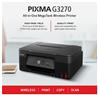 Canon PIXMA G3270 MegaTank Wireless 3-in-1 Color Inkjet Printer, Black