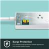 TP-LINK (KP303 Kasa Smart) - Prise d'alimentation 3 prises+2 USB