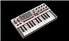 AKAI MPK Mini IV USB-C Compact MIDI Controller, White